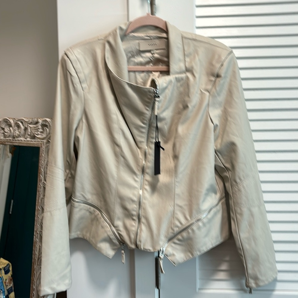 Blank NYC faux leather jacket